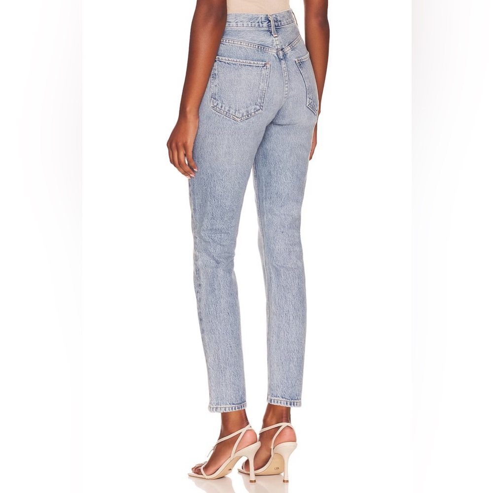 SOLD - Agolde Riley High Rise Straight Crop (size 30) - Picture 4 of 10